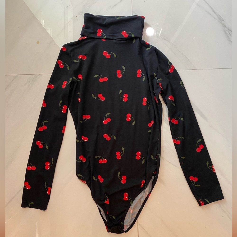 Turtleneck bodysuit